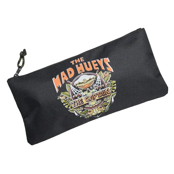 THE MAD HUEYS The Island Captain Pencil Case - Black