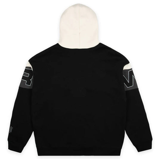 WNDRR Primer Mens Panel Hoodie - White/Black