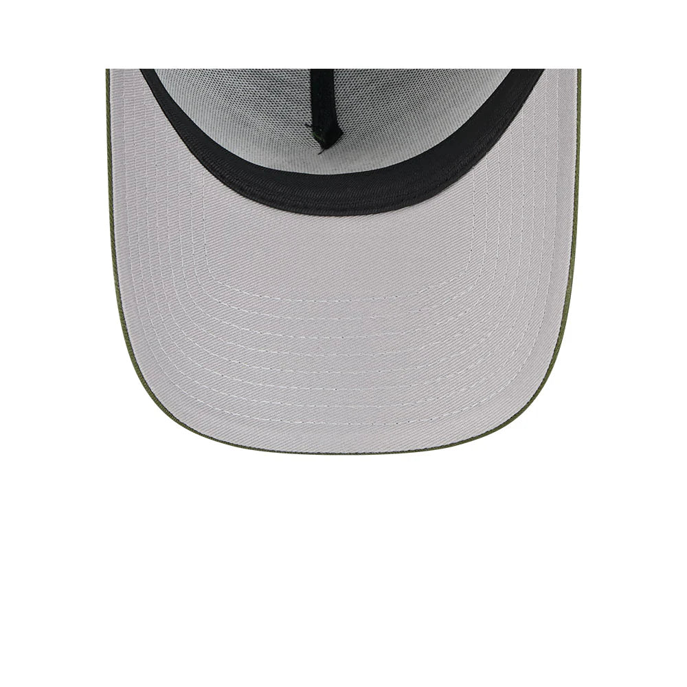 NEW ERA New York Yankees World Series 9FORTY A-Frame Snapback Cap - Rifle Green/Grey UV