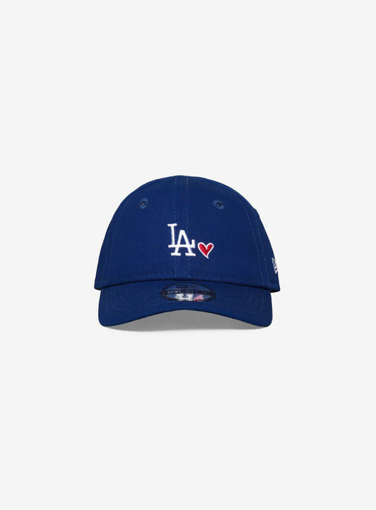 NEW ERA Los Angeles Dodgers My 1st Micro Heart 9FORTY Infant Snapback Cap - Royal Blue