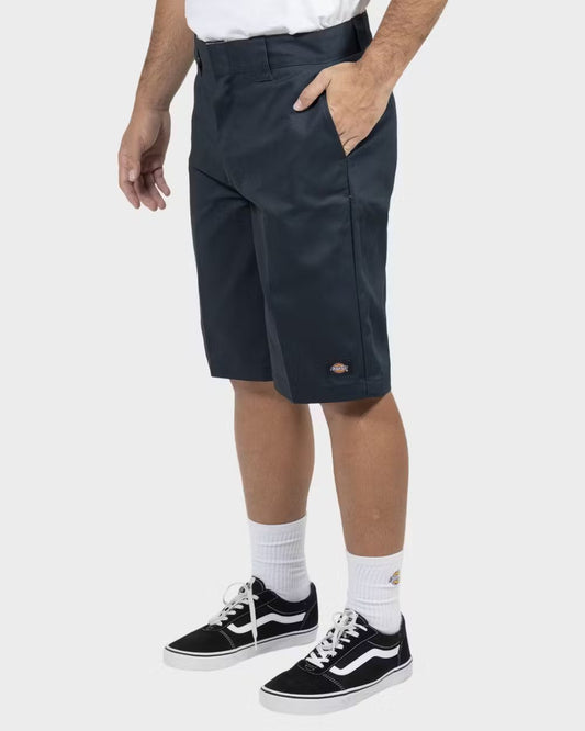 DICKIES 131 Slim Straight Fit Shorts - Dark Navy - VENUE.