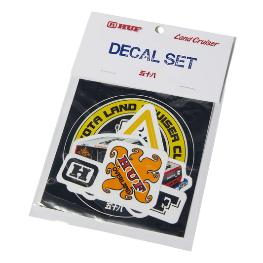 HUF Land Cruiser Decal Set - Multi