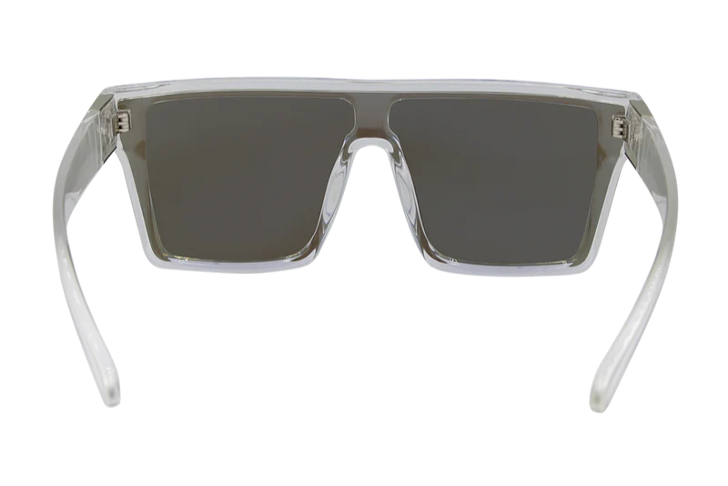 SIN Loose Cannon Polarised Sunglasses - Crystal/Blue