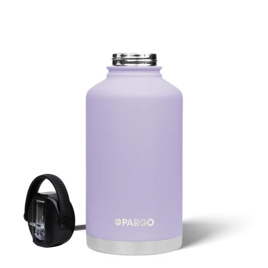PARGO 1890ml Insulated Sports Drink Bottle w/ Straw Lid - Love Lilac