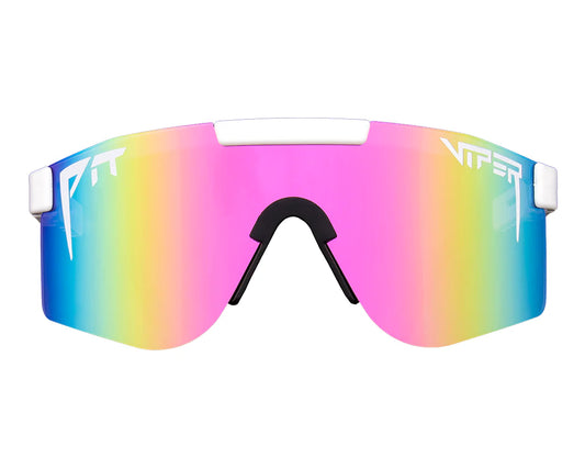 PIT VIPER The Miami Nights Double Wide Sunglasses - Pink Fade