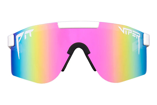 PIT VIPER The Miami Nights Double Wide Sunglasses - Pink Fade