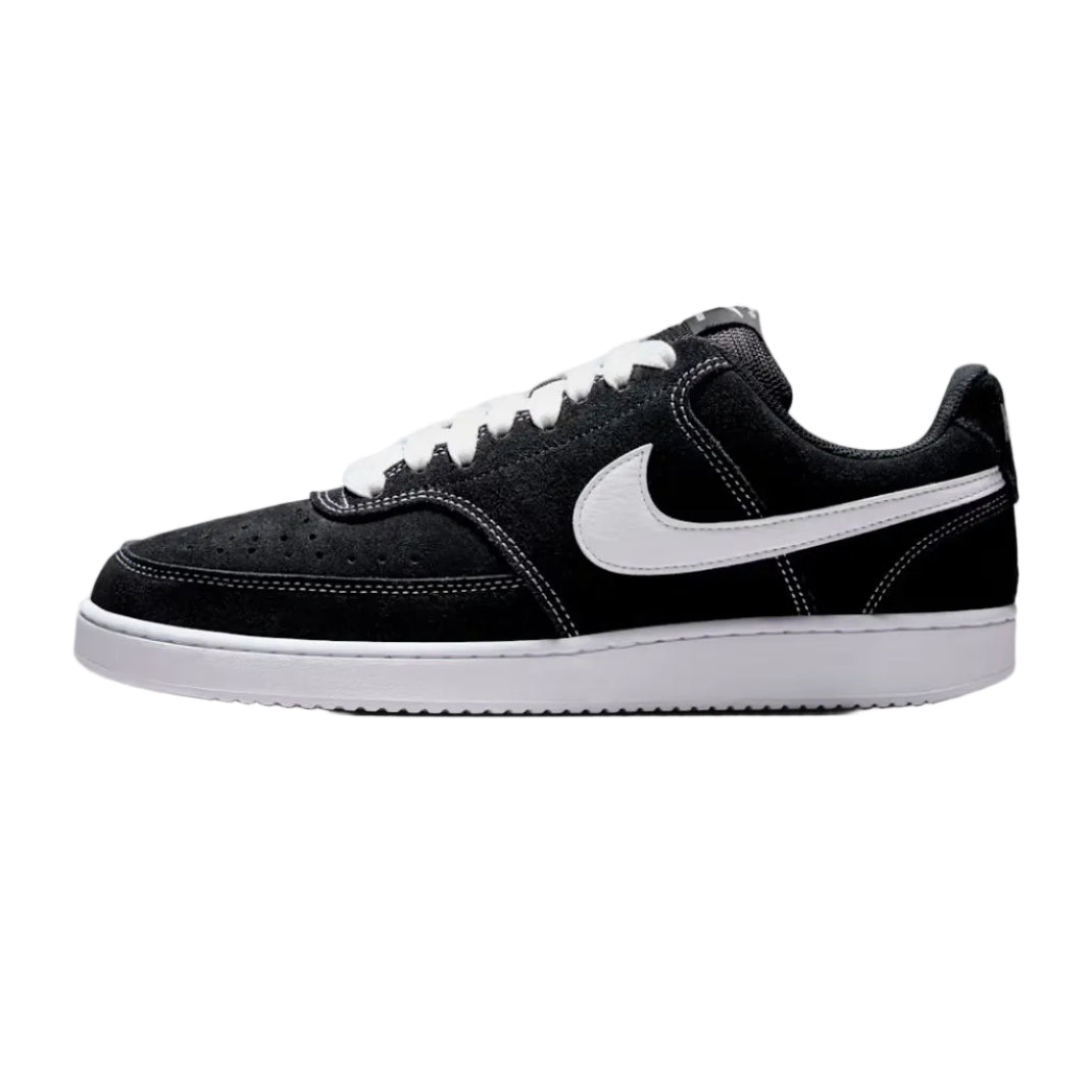 NIKE Court Vision FL Low Shoe - Black/White