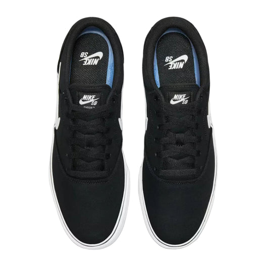 NIKE SB Chron 2 Canvas Shoe - Black/White/Black