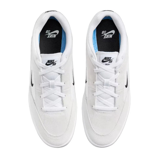 NIKE SB Malor Shoe - White/Summit White/Gum Light Brown/Black