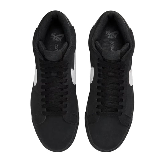 NIKE SB Zoom Blazer Mid Shoe - Black/Black/Black/White