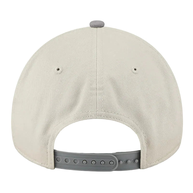 NEW ERA New York Yankees Stone Storm Two Tone 9FORTY A-Frame Snapback Cap - Stone/Storm Grey