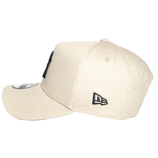 NEW ERA New York Yankees 9FORTY A-Frame Snapback Cap - Stone/Black