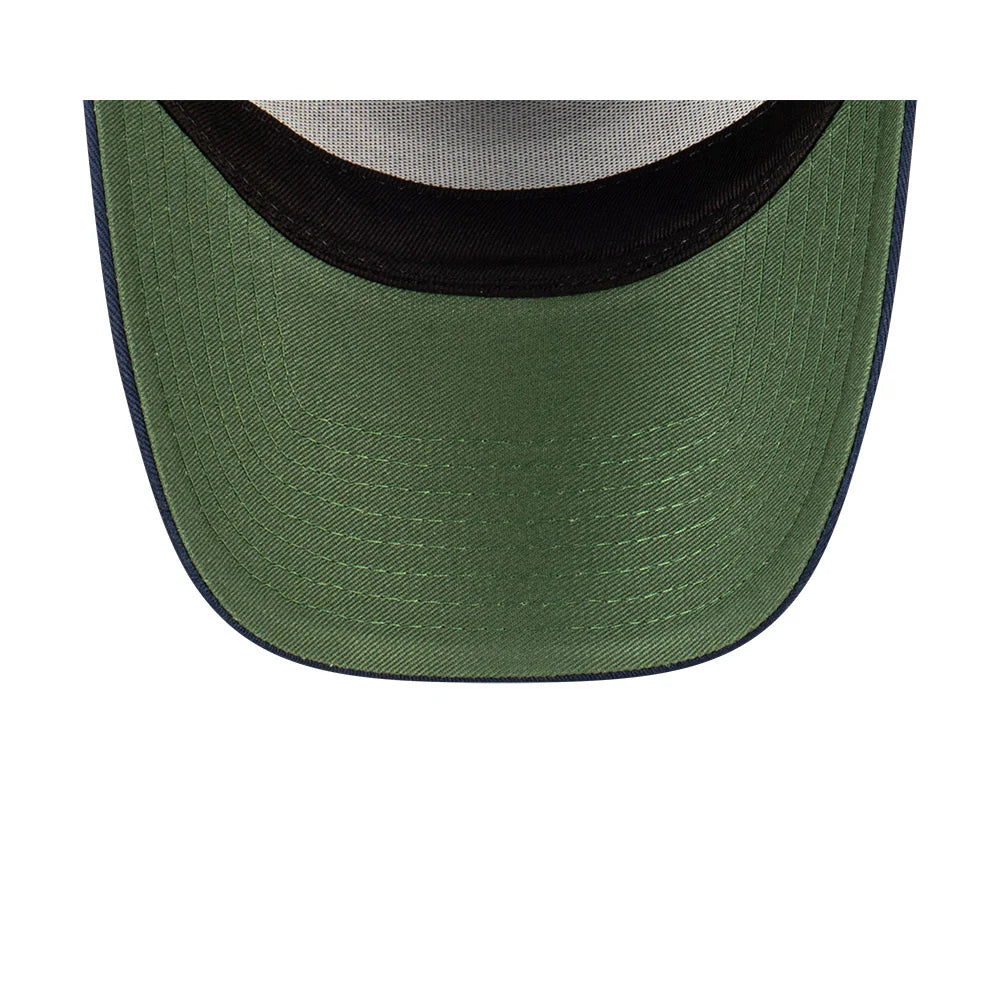 NEW ERA New York Yankees 9FORTY A-Frame Snapback Cap - Blue Kelp