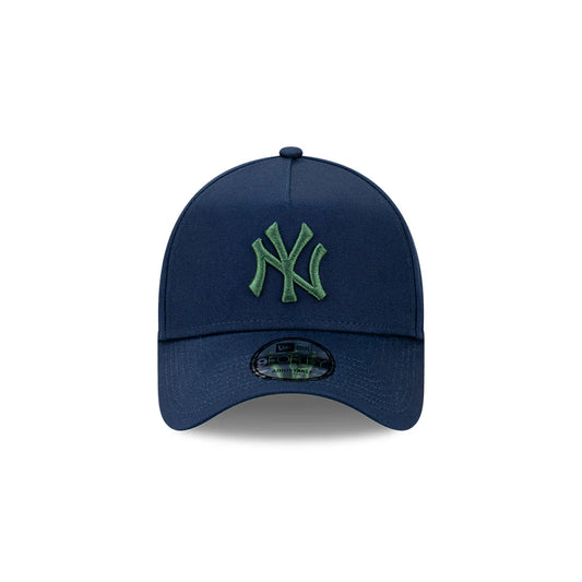NEW ERA New York Yankees 9FORTY A-Frame Snapback Cap - Blue Kelp