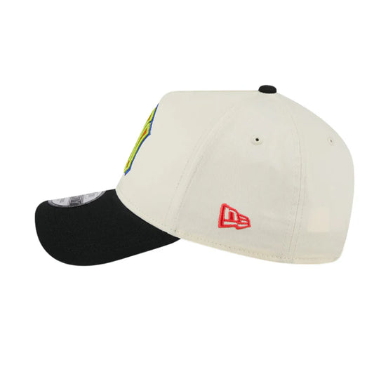 NEW ERA New York Yankees Thermo Two Tone 9FORTY A-Frame Snapback Cap - Chrome White/Black
