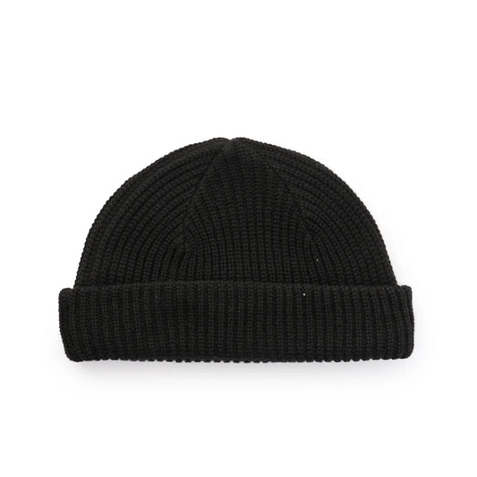 SDOUBLE Red Cube Low Beanie - Black