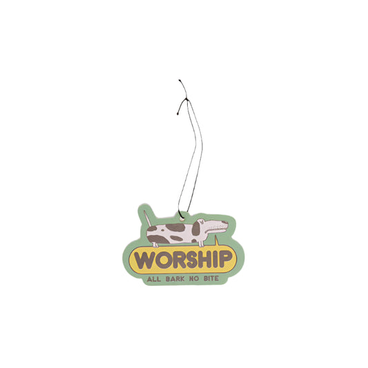 WORSHIP Watchdog Air Freshener - White