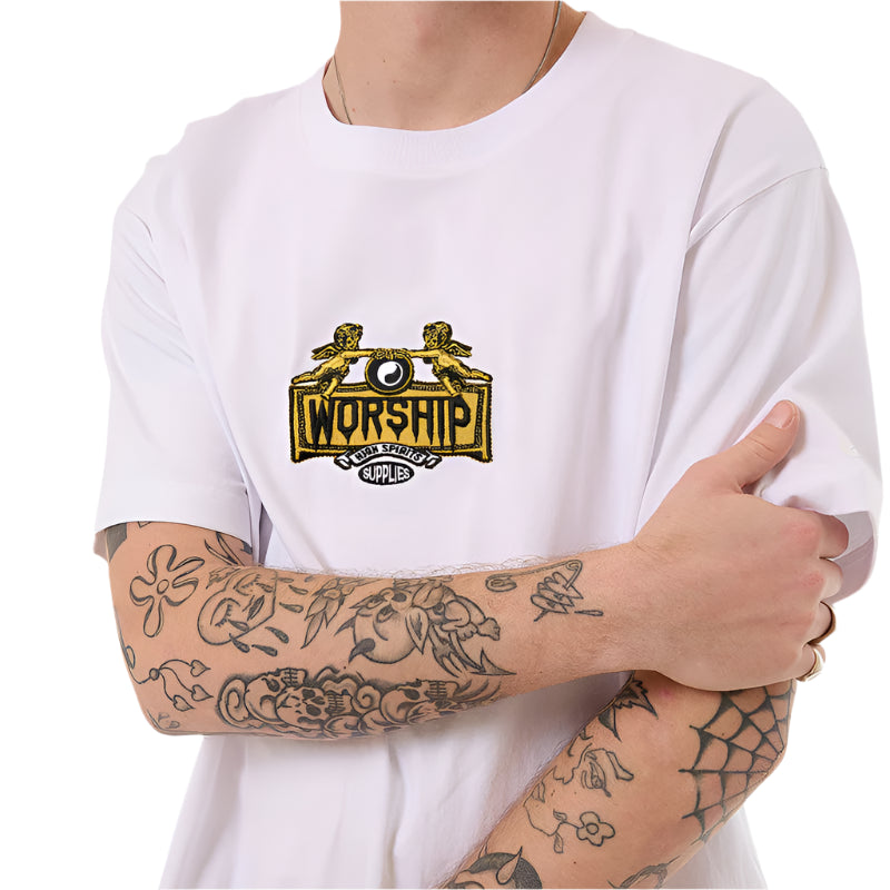 WORSHIP Lavish Mens Tee - White