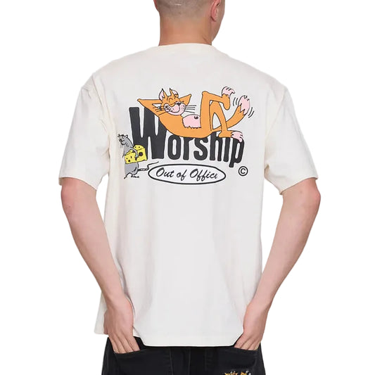 WORSHIP On Leave Mens Tee - Zine