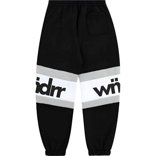 WNDRR Junction Mens Baggy Trackpant - Black