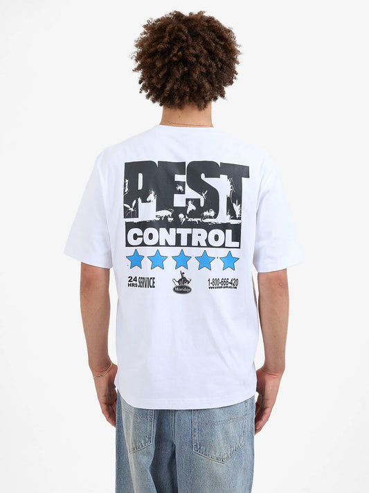 WORSHIP Exterminator Mens Tee - White