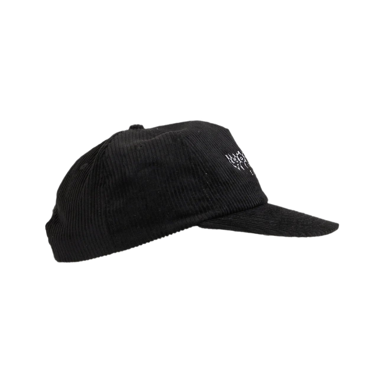 WORSHIP Metallic Taste Snapback Cap - Worn Black