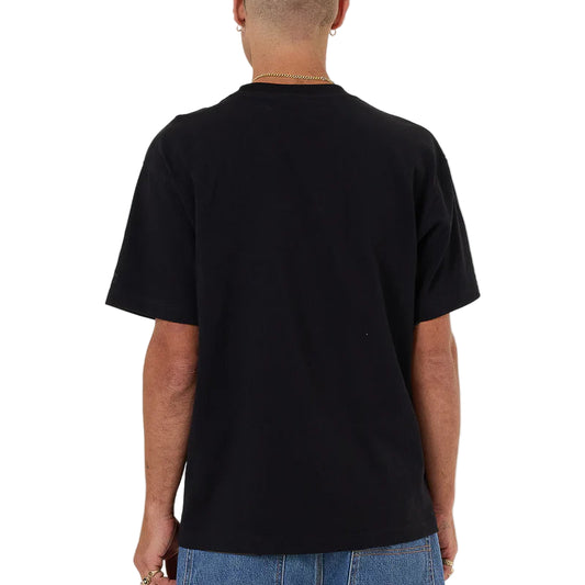 WORSHIP Snake Eyes Embro Mens Tee - Black