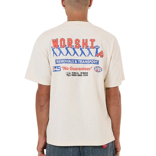WORSHIP Logistics Mens Tee - Zine