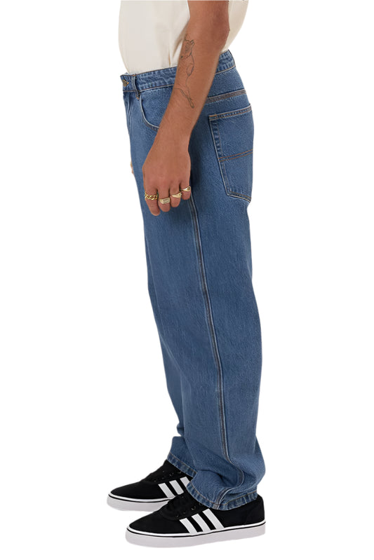 WORSHIP Lounger Mens Jean - Sky High Blue