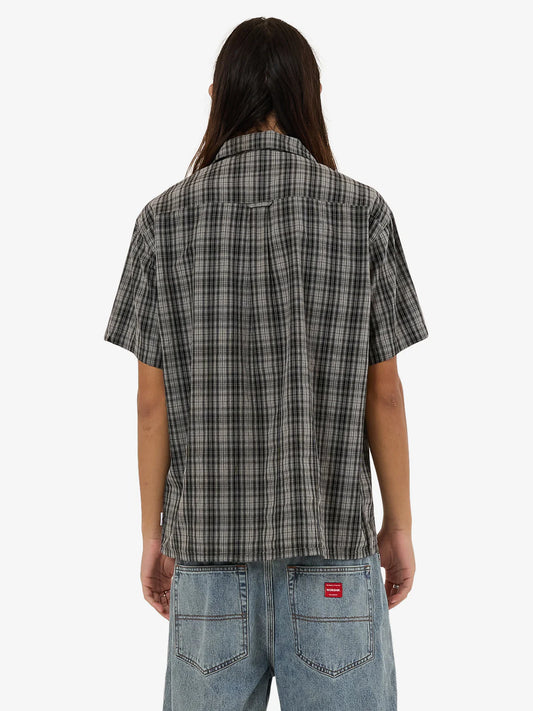 WORSHIP Get A Grip Mens S/S Shirt - Grey