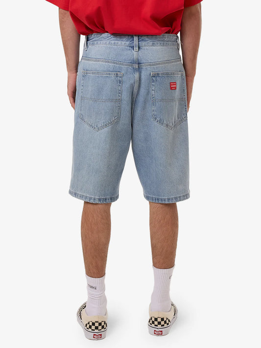 WORSHIP Big Dawg Mens Jean Short - Blew Dust