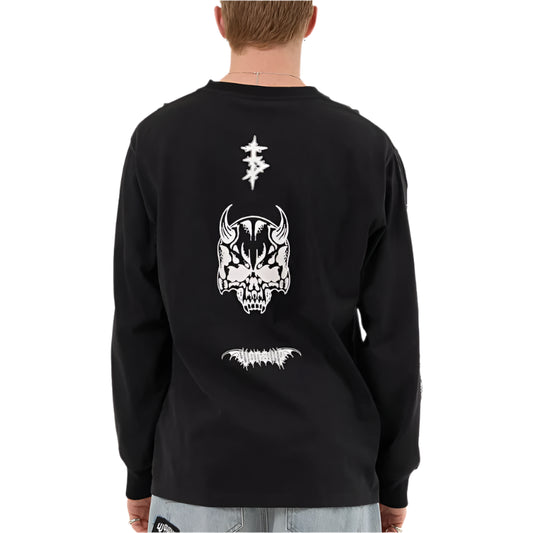 WORSHIP Spinal Mens L/S Tee - Black