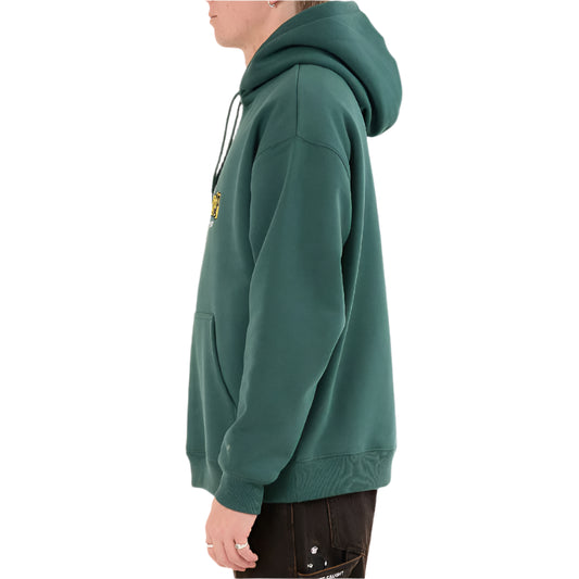 WORSHIP Dont Get Caught Mens Hoodie - Bistro Green