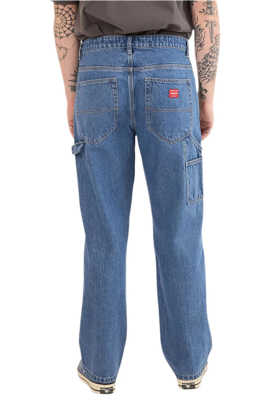 WORSHIP Carpenter Mens Jean - Steady Mid Blue