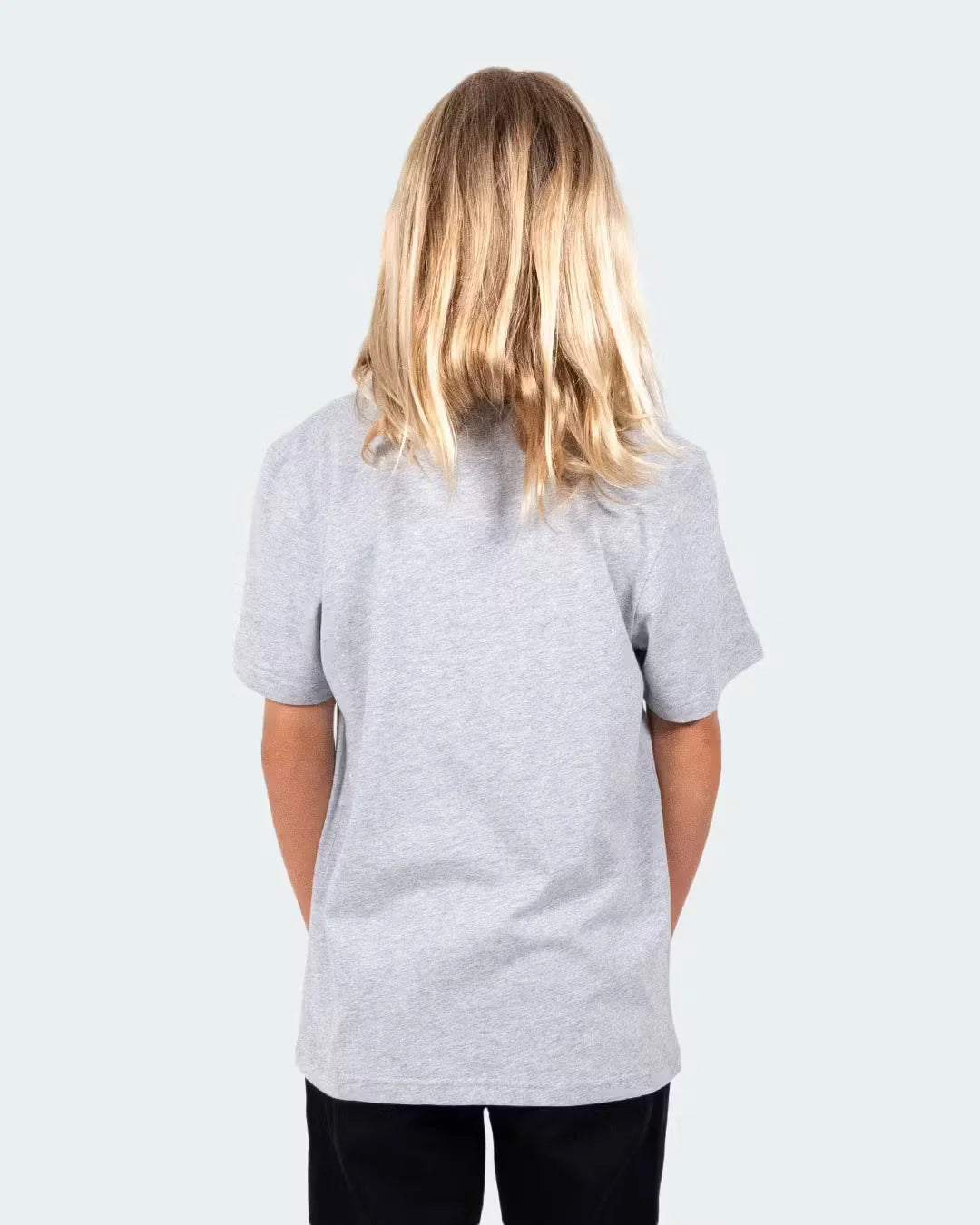 SANTA CRUZ Classic Dot Front Youth Tee - Grey Marle