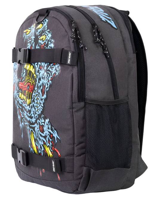 SANTA CRUZ Decaying Hand Backpack - Dark Grey Marle