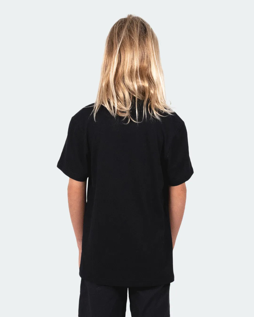 SANTA CRUZ Screaming Hand Front Youth Tee - Black