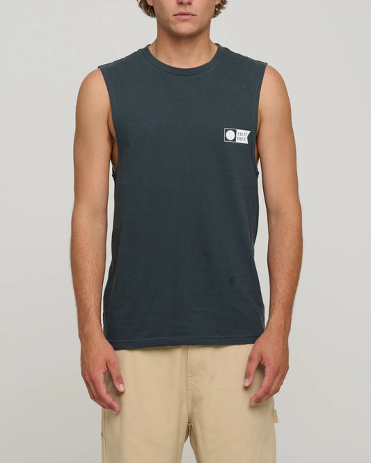 SALTY CREW Tailgate Mens Tank - Coal