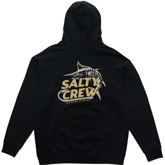 SALTY CREW Hook Up MW Mens Hoodie - Black