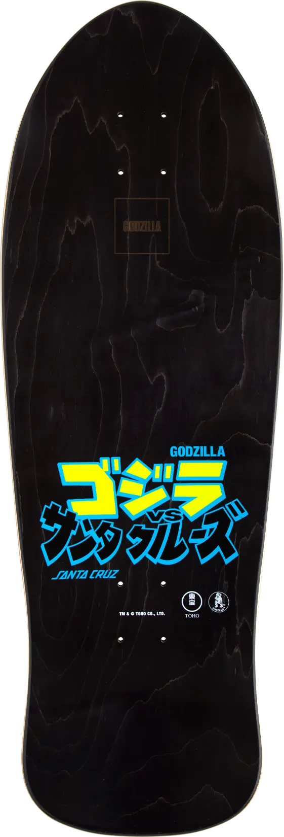 SANTA CRUZ x GODZILLA Mothra Natas 10.538 X 30.14 Cruiser Deck - Black
