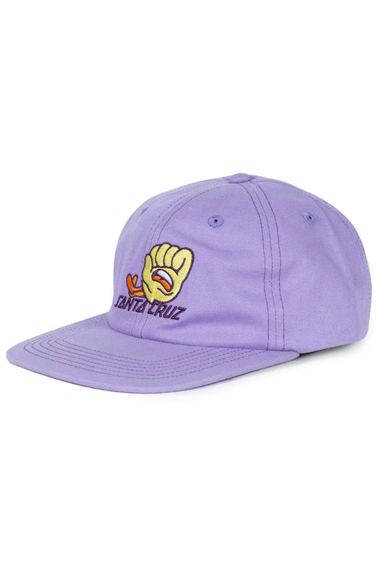 SANTA CRUZ Chisel Mini Hand Strapback Cap - Lavender