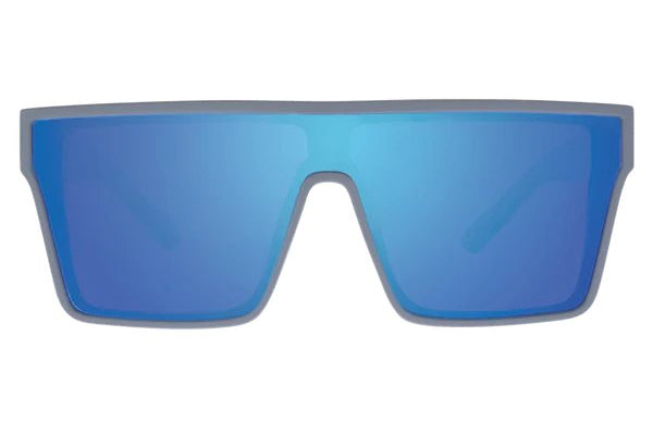SIN Loose Cannon Polarised Sunglasses - Pearl Grey/Struck Twice Print/Ice Blue Flash - VENUE.