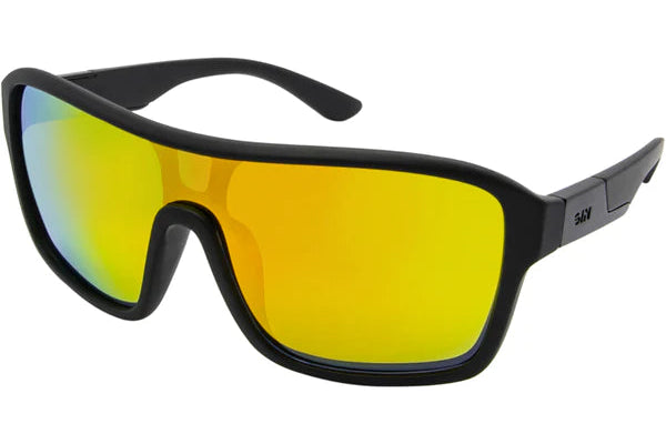 SIN Jackpot Polarised Sunglasses - Black/Orange