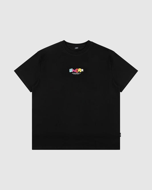 WNDRR Sherri Box Fit Mens Tee - Black