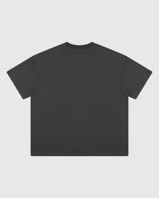 WNDRR Feud Heavy Weight Mens Tee - Faded Black