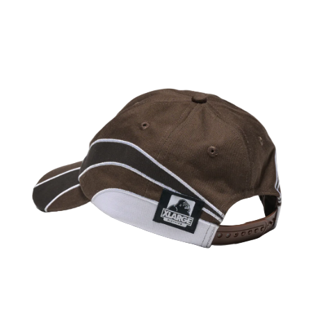 XLARGE Panel Low Pro Snapback Cap - Mocha