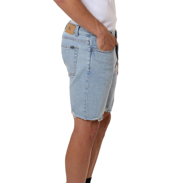 THRILLS Bones Mens Denim Short - Dusk