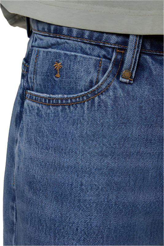 THRILLS Slacker Mens Jean - Stoned Blues