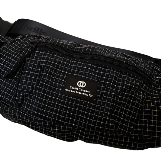 THRILLS Cortex Hip Bag - Black