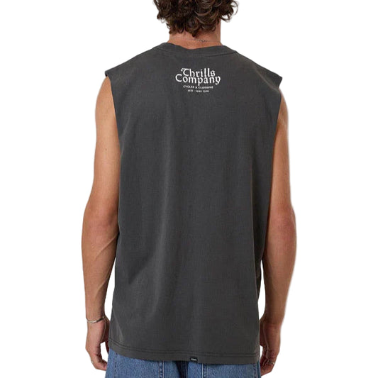 THRILLS Flight Risk Merch Fit Mens Tank - Merch Black